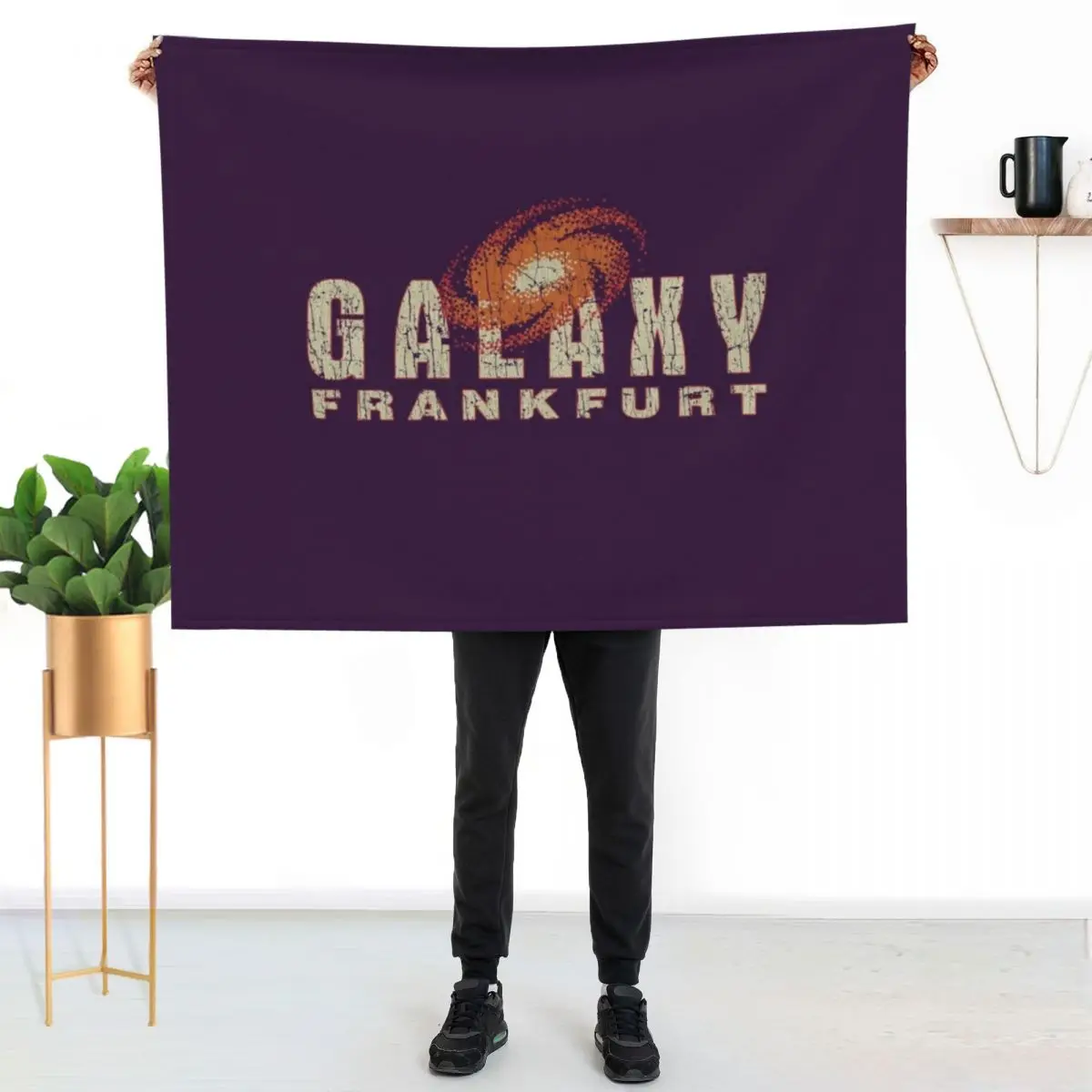 Frankfurt Galaxy 1991 Throw Blanket Moving Blankets For Sofas Flannel for winter Flannels Blankets