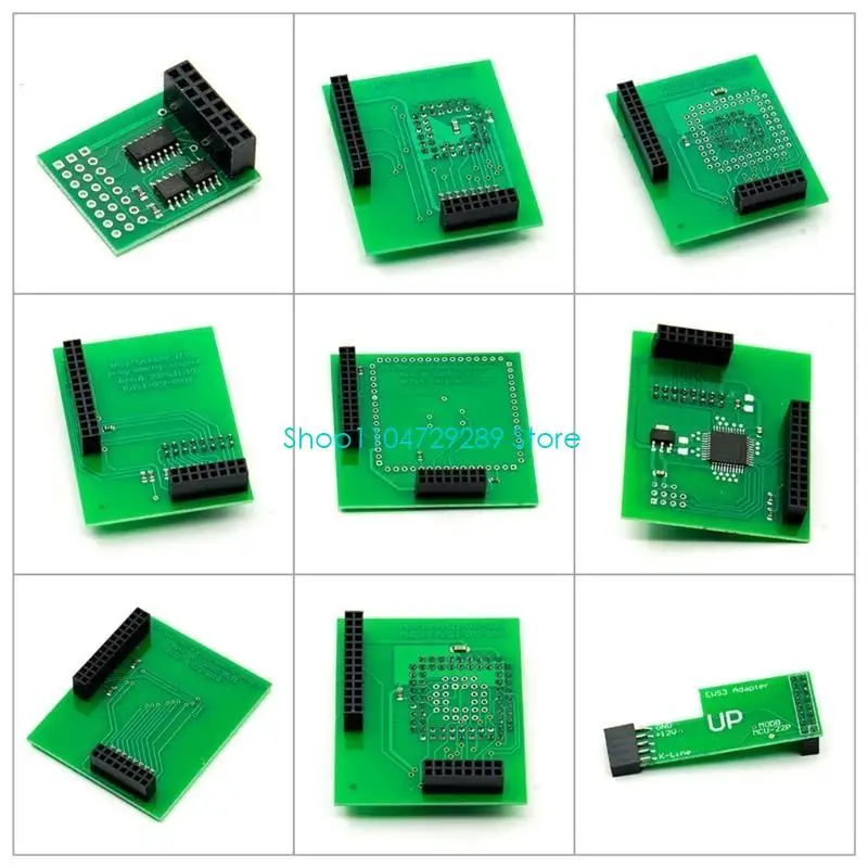 D8KE XPROG V5.55 Car Black Metal Box Programmer Chip Tuning Tool with Full Adapters