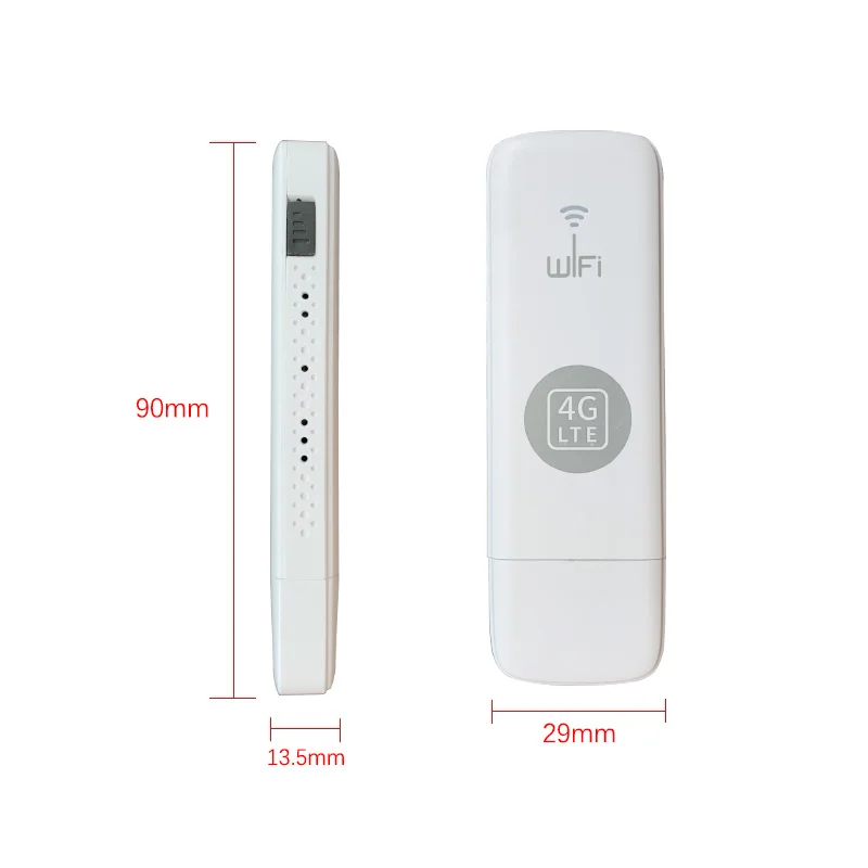 Unlocked ZTE 150M LTE 4G USB WiFi Dongle With Antenna Car Wingle Mobile WiFi Router Wireless Modem With SIM Card Home