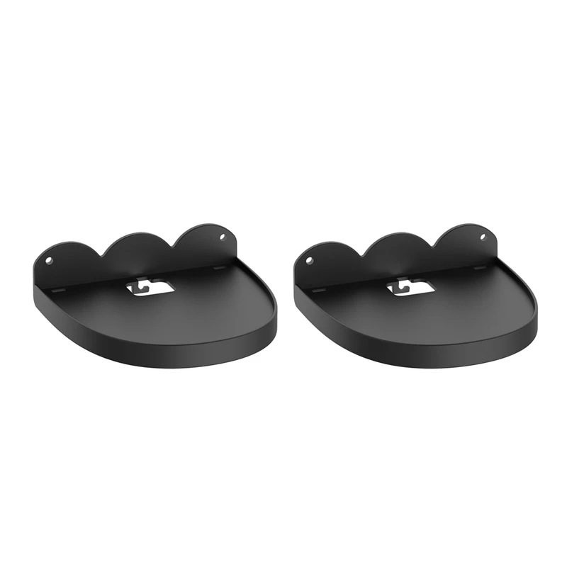 

2025 New-2X Wall Mount For Sonos Era 100 Holder For Audio Support Smart Speaker Holder Black