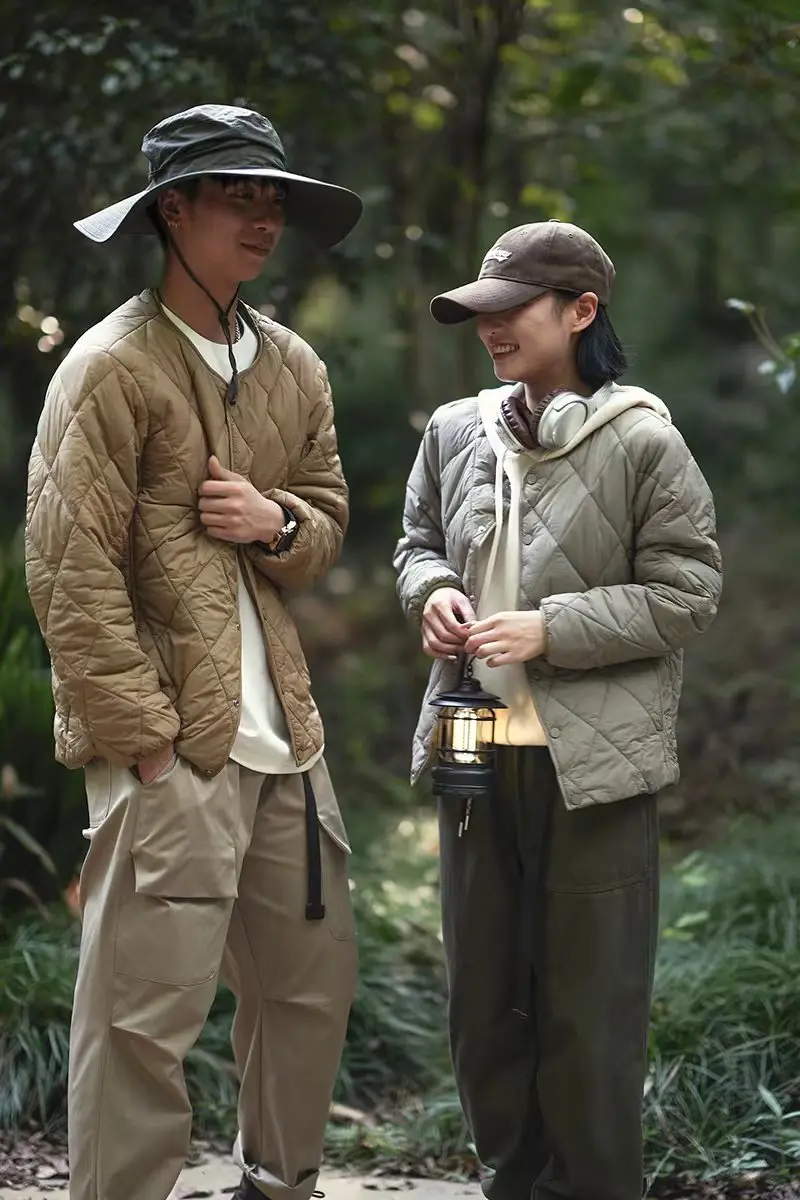 

Утепленная куртка Tech Hollow Warm Fleece для мужчин и женщин, хлопковое пальто, осень-зима, новая модель, ультратеплая, с воротником-стойкой, модный городской стиль