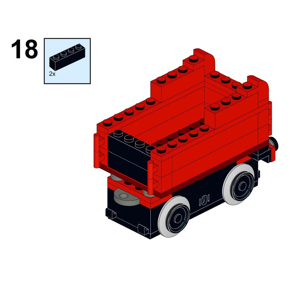 XGREPACK-Accesorios de modificación de Motor de potencia para LEGO Harry Potter, trenes, 76423