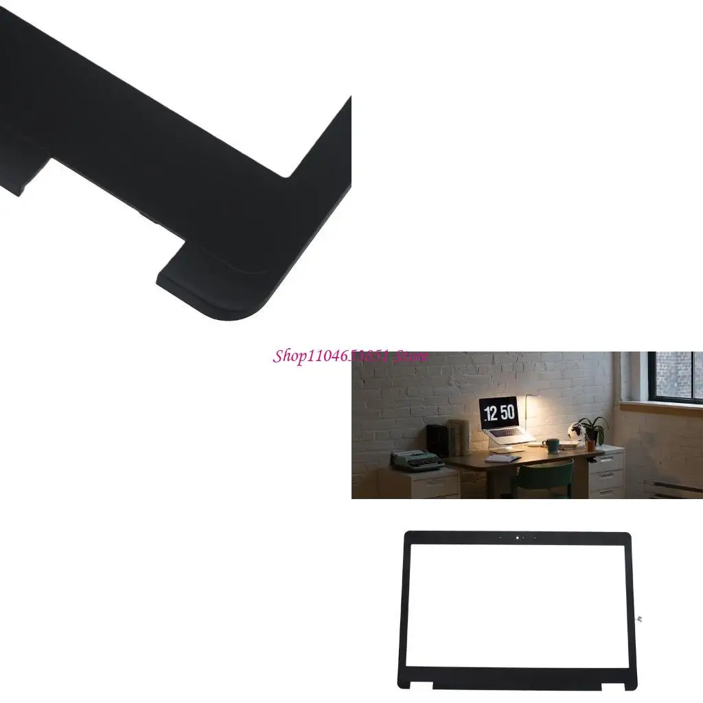 Original New 09R00F LCD Screen Front Security Bezel Cover Black Frame for Dell Latitude E5480 5480