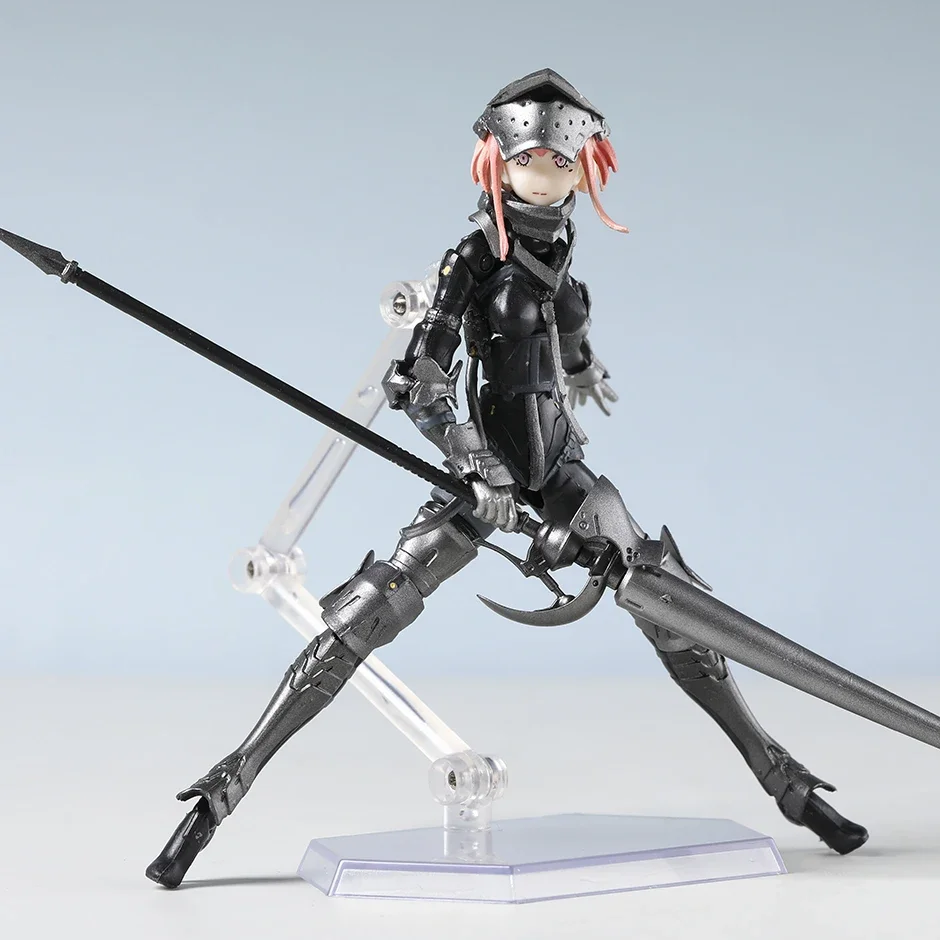 Figma 491 Lanze Reiter Falslander Action PVC نموذج لجسم مجموعة لعبة هدية