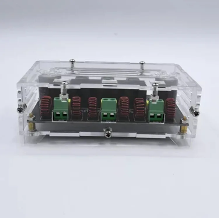 XH-M574 TPA3116D2 مضخم قناة 2.1 |   لوحة صوت رقمية عالية الطاقة 80 وات + 80 وات + 100 وات مع حافظة كريستالية