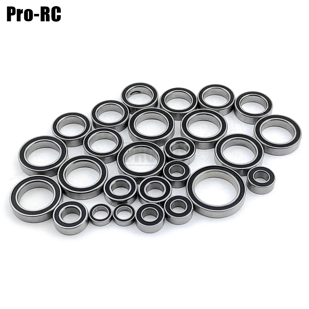 For Arrma 1/8 Infraction 4X4 3S BLX All-Road RTR Sealed Bearing Kit 25Pcs