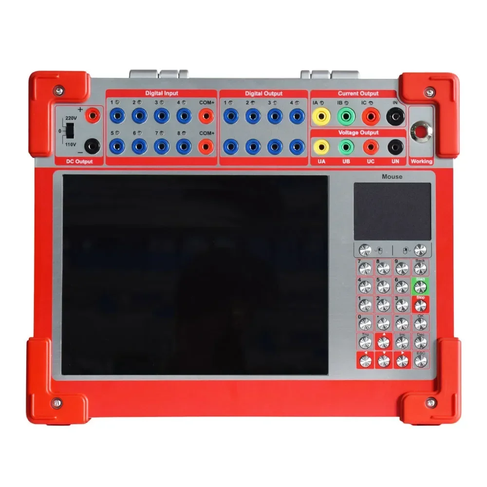 Microcomputer Controlled Relay Protection Tester 3Phase Relay Protective Analyzer Three Phase Relay Test Set Equipment