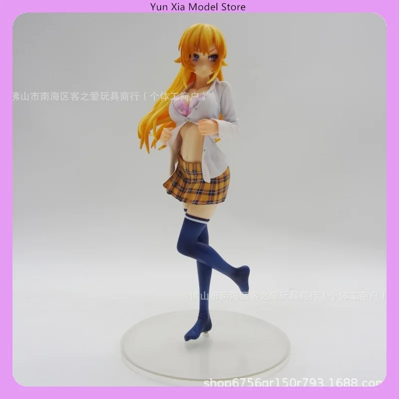 22-センチメートル食品戦争-食戟のソーマナキリエリナ着替えアニメガールフィギュアモデル像コレクションデスクトップ装飾おもちゃ