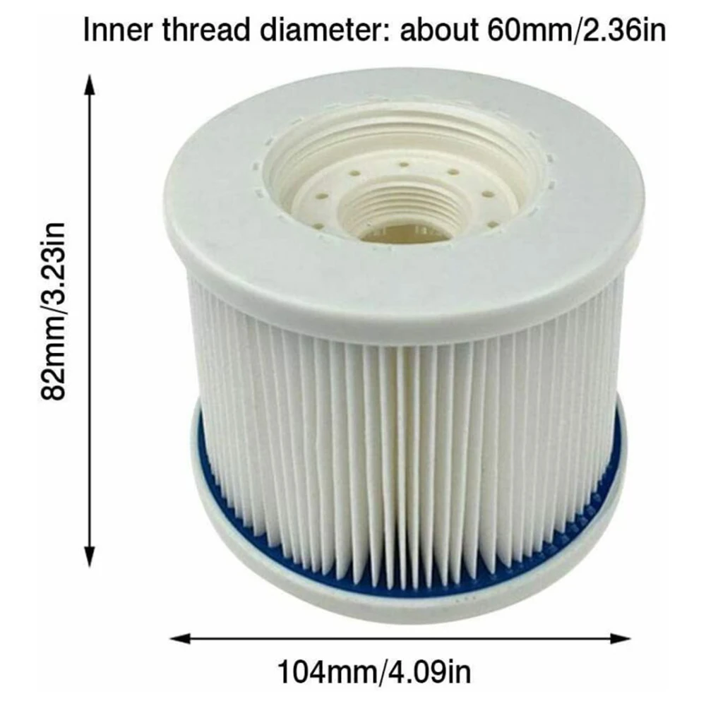 

Hot Modern New Filter Cartridge Type 5 Spa On Cartridge Plastic Pumps Screw Spa 10.4cm 8.2cm For Avenli Clever