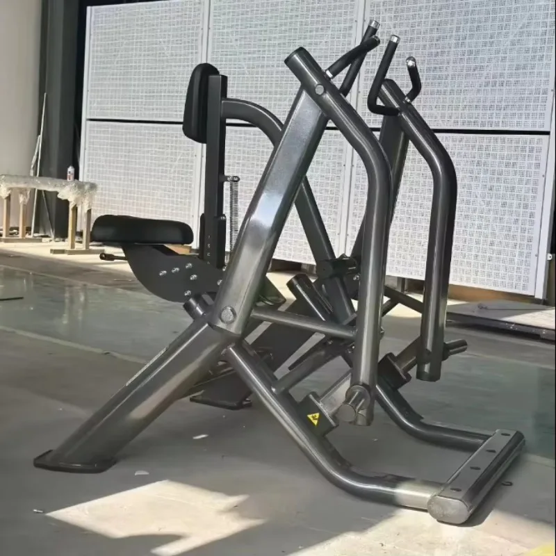 Lateral Single Function Row Machine Isolated Back Workout Gym Equipment