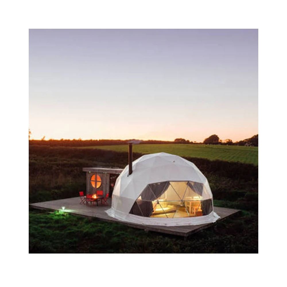 High quality Tent Outdoor Ball Tent Portable Folding Automatic Storm Proof Field Picnic Camping Dome Tent For Glamping