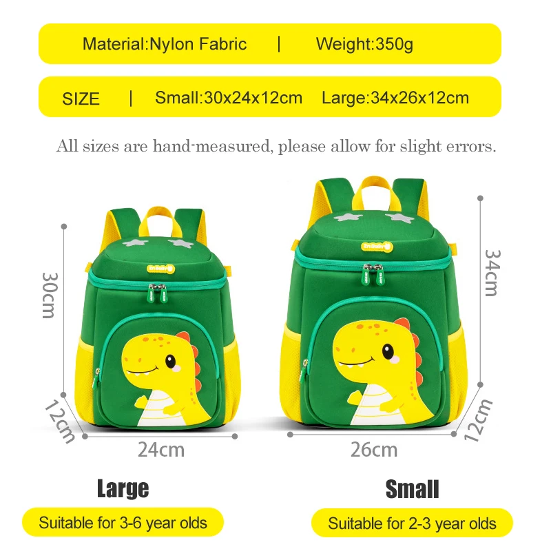 kindergarten Backpack Little Kids Backpack for Boys Toddler School Bag Fits 3 to 8 years old Preschool Toddler Backpack for Girl