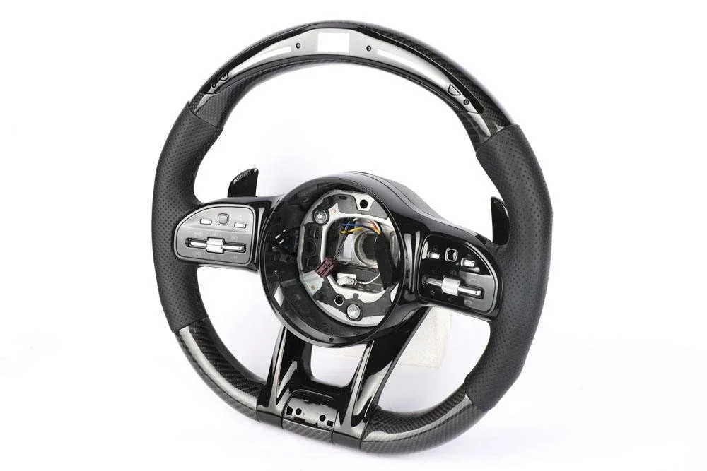 New Design Car Accessories Upgrade Steering Wheel For Mercedes 809 AMG A B C E G S V Class Full Leather Steering Wheel