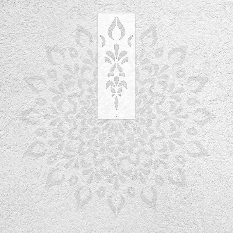 160 سنتيمتر-240 سنتيمتر الاستنسل لطلاء جدار ديكور المعجون الجص قالب بكرات العملاق ماندالا ضخمة زهرة مستديرة التقليدية S334