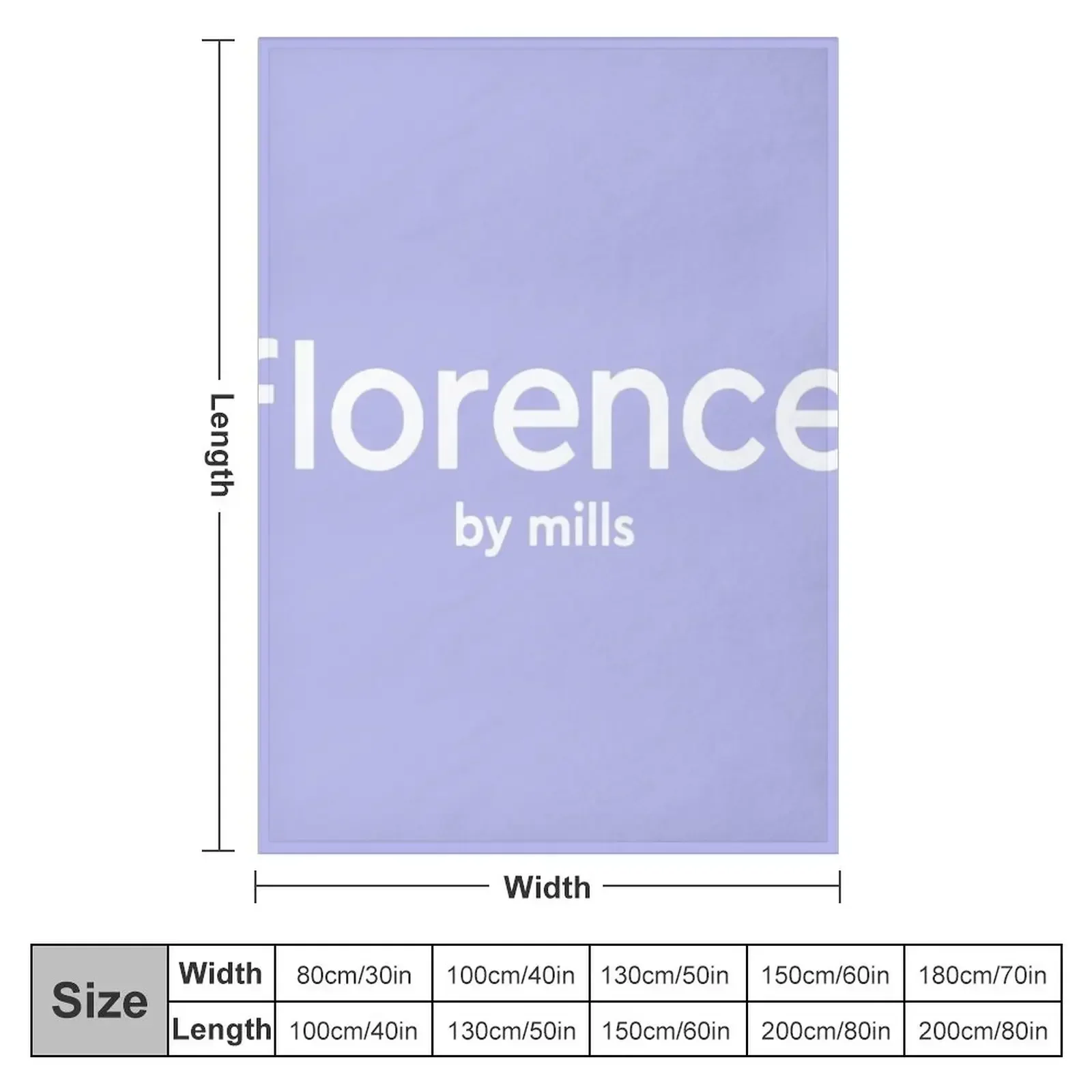 florence by mills Throw Blanket Flannels For Decorative Sofa Furry Quilt Blankets