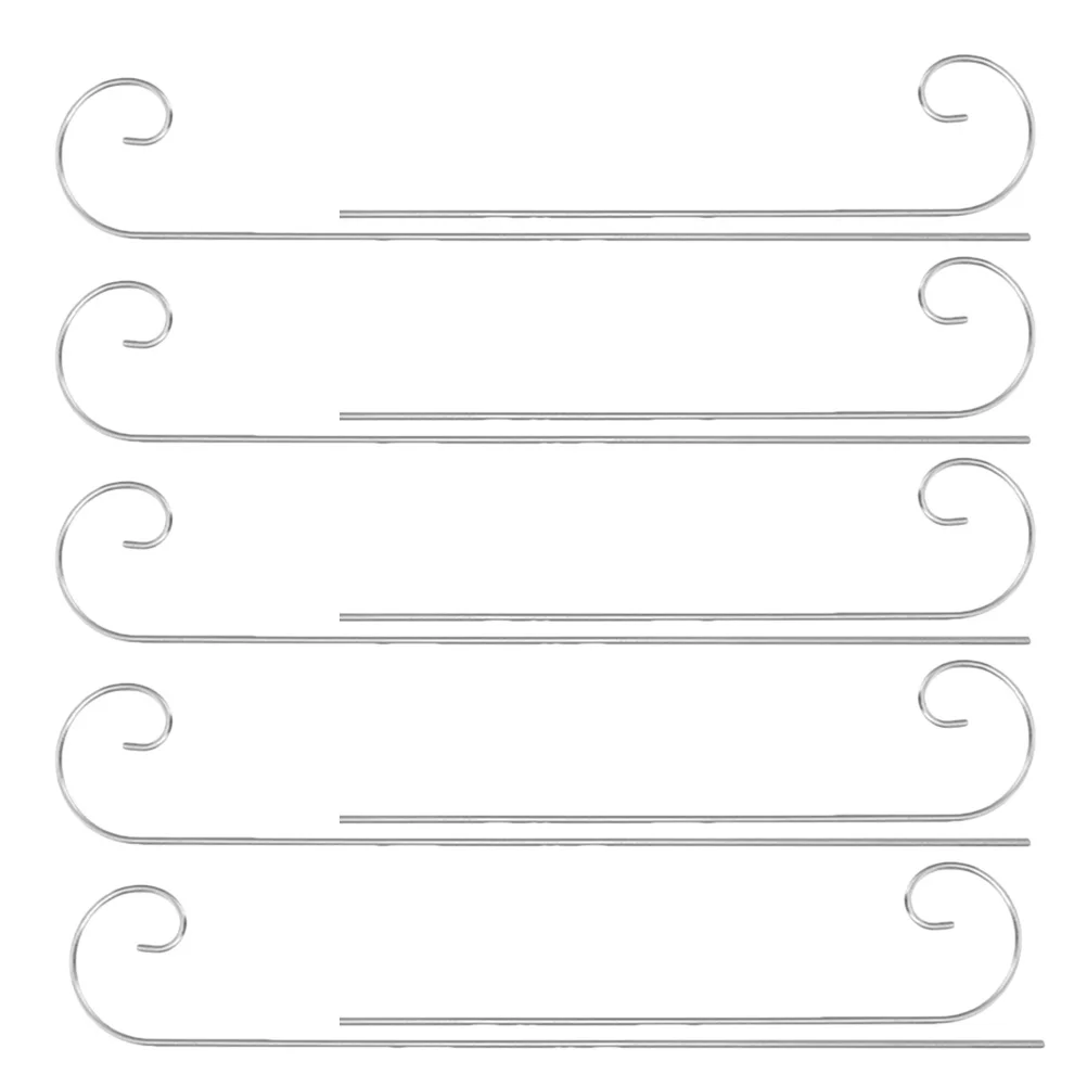 

10Pcs Metal Shepherd Hooks Garden Stake Display Durable Plant Marker Holder Lawn Ornament Outdoor Plant Label Stand