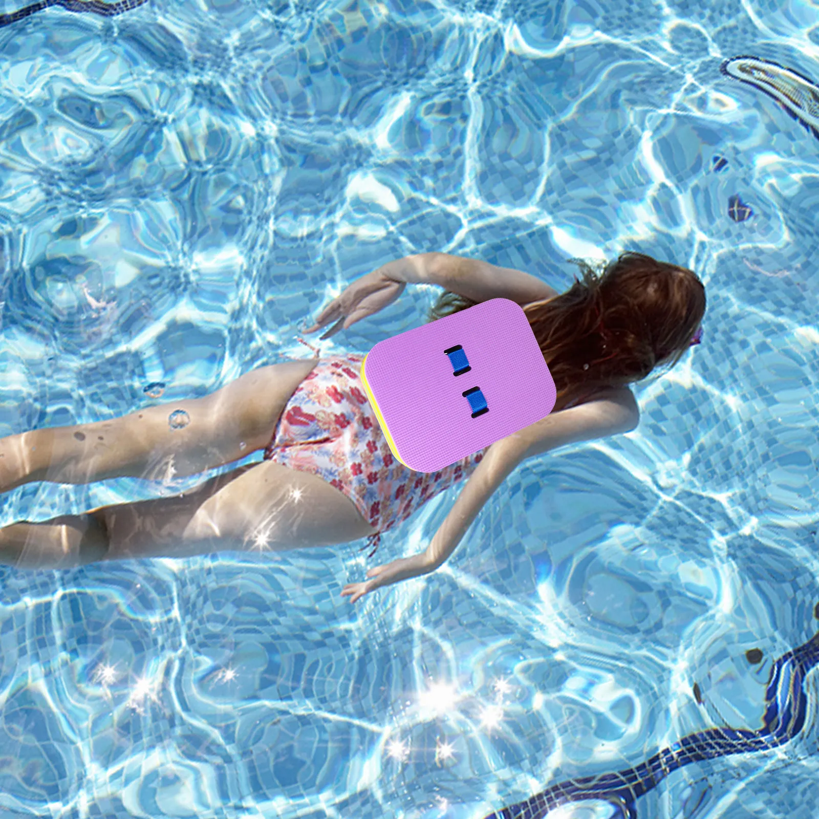 

Swim Training Back Board Swimming Float Eva Lightweight Safe Swim Training Aid Portable Float for Swimming Pool Practice