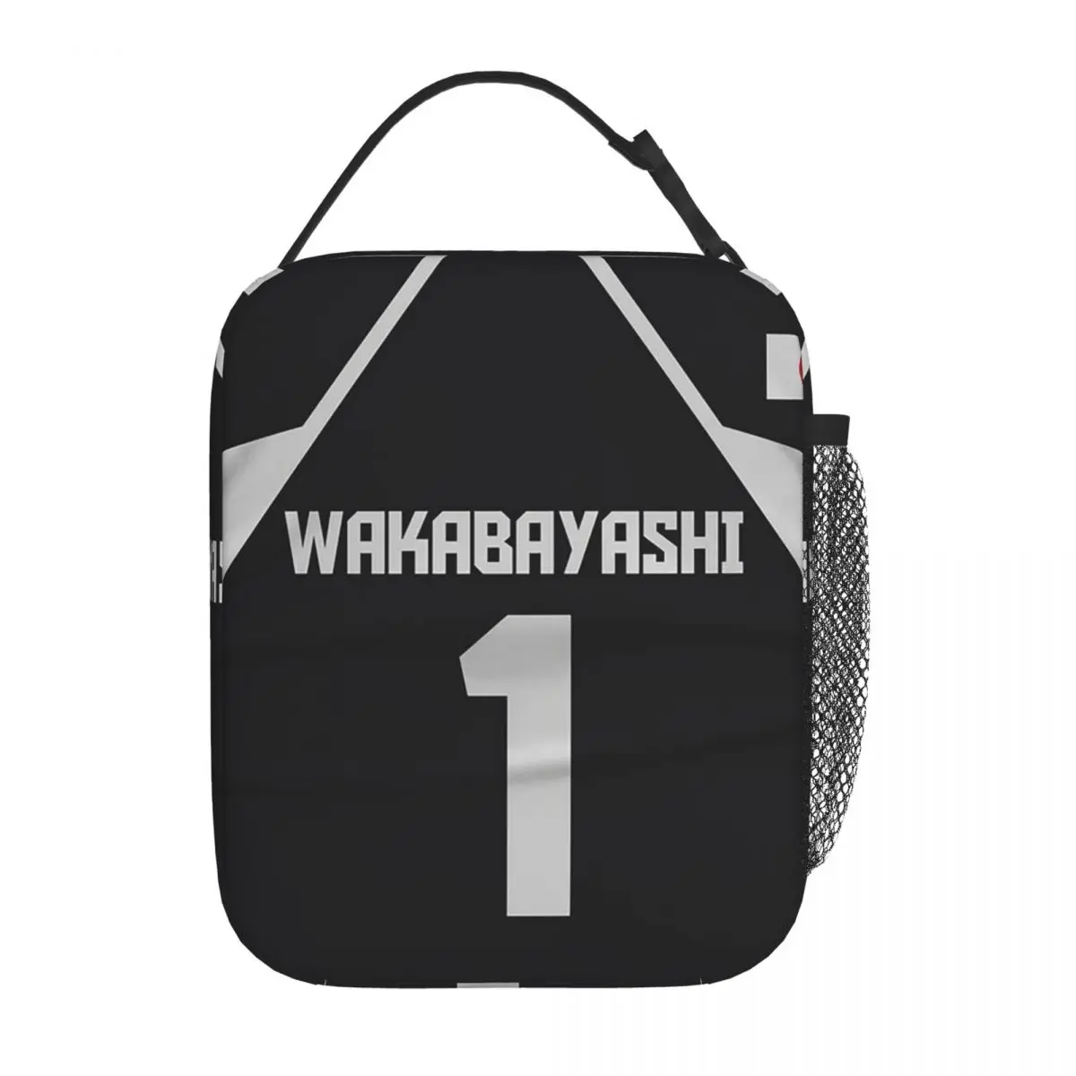 Genzo Wakabayashi Captain Tsubasa Insulated Lunch Bag for Women Kids Portable Food Boxes Thermal Lunch Box Tote