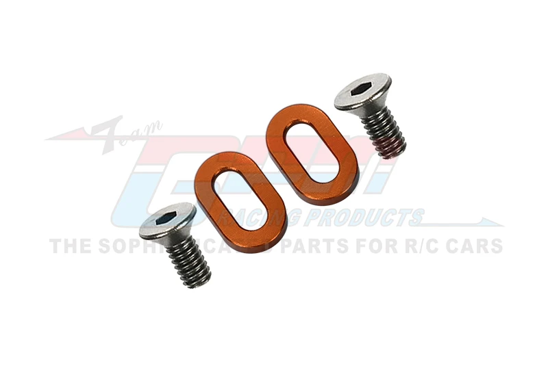 Arandela ovalada de aluminio GPM para caja de cambios para motocicleta KYOSHO 1/8 NSR500