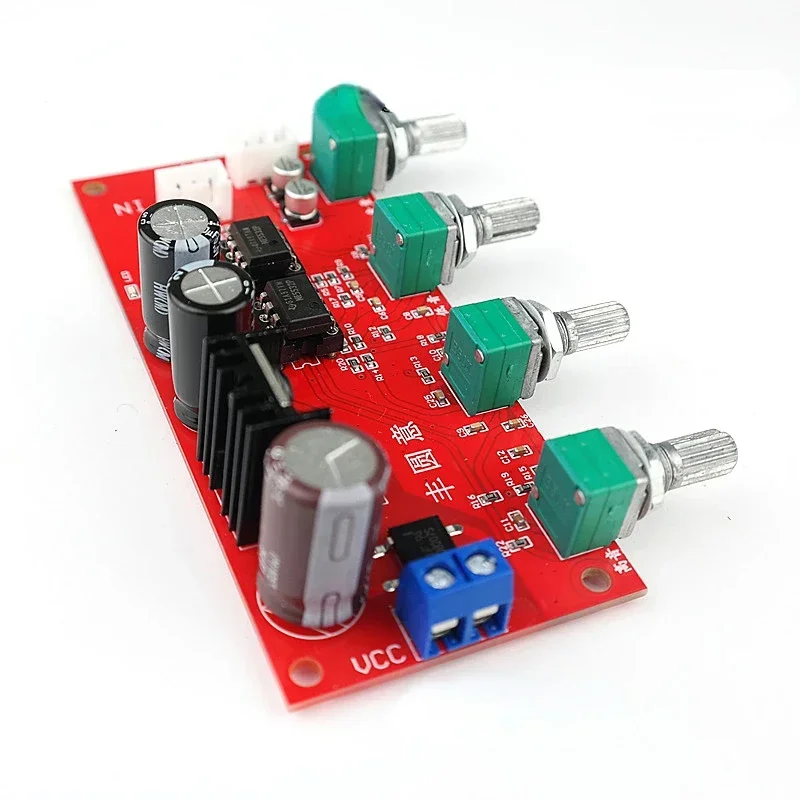 SOTAMIA HIFI オーディオマニア NE5532 プリアンプトーンボード高音中低音ボリュームトーンコントロールステレオプリアンプ DIY ホームシアター