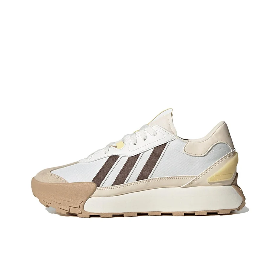 adidas-neo-futro-mixr-fabric-chaussures-basses-decontractees-unisexe-blanc-marron-if8366