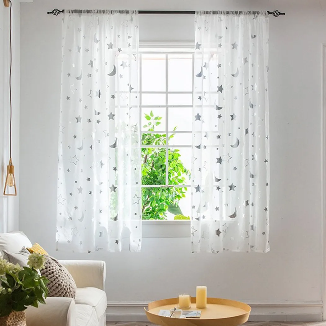 Brand New High Quality Worth The Price Curtain Window Tulle Curtains Decorate Your Home Good Looking Living Room