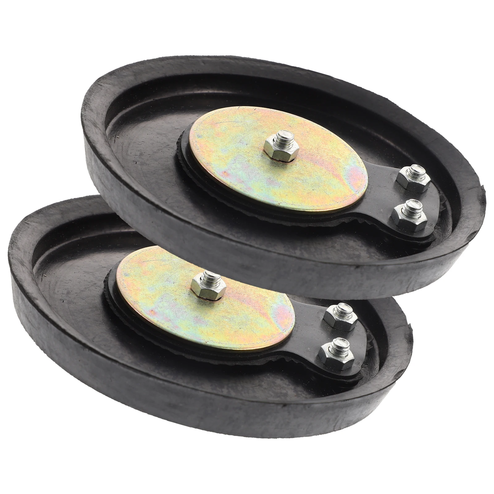

2pcs Water Forbidden Bowl for Press Pump Seal Easy Installation Black 100mm Universal Cup Soft Hose Accessories
