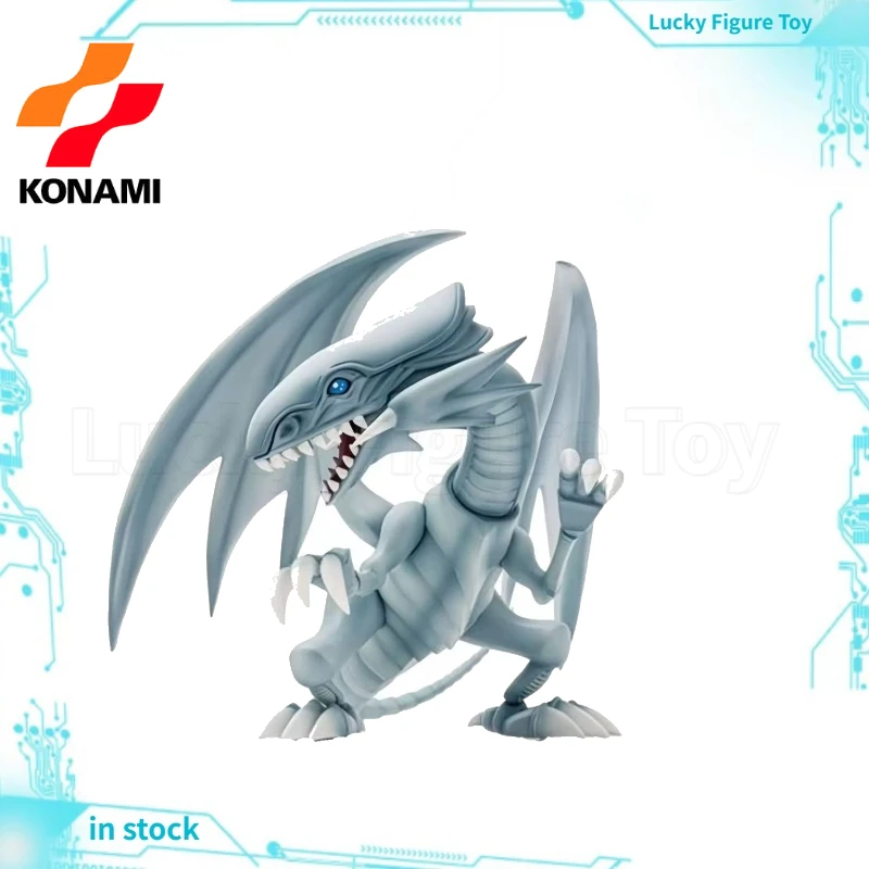 

Оригинальная фигурка KONAMI Equal Arts Yu-Gi-Oh Blue-Eyes White Dragon, модель игрушки