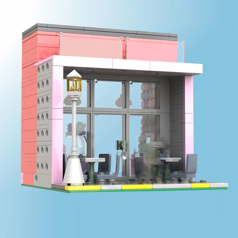 人気映画モデル MOC 組み立てブロック 映画の定番シーン モジュール式テクノロジー 子供向けホリデーギフト 組み立ておもちゃセット