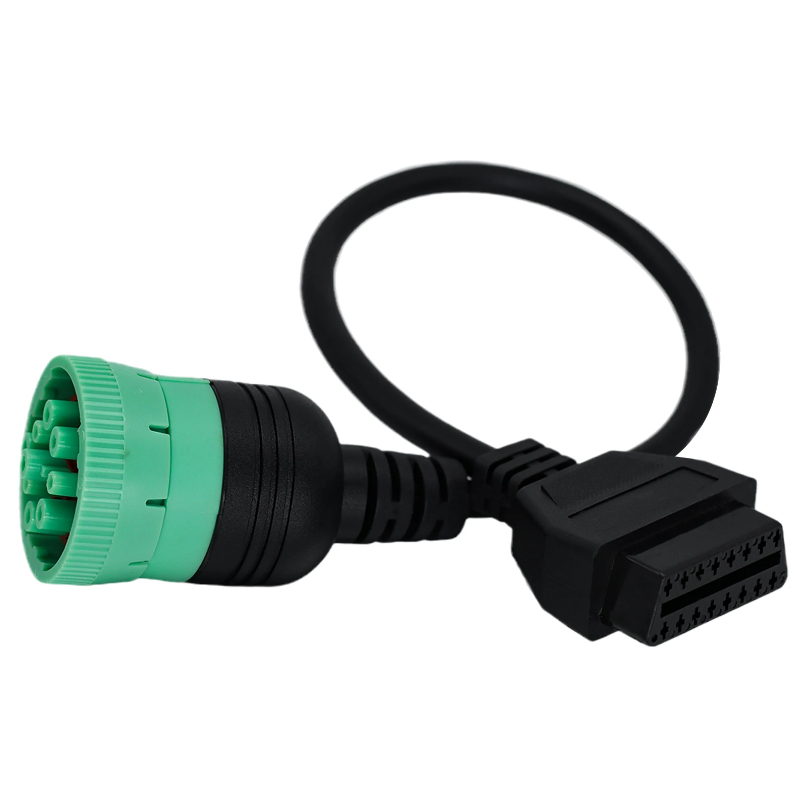 J1939 OBD-Kabel 9-polig auf 16-poliges Heavy Duty Truck OBD2-Diagnose-Adapterkabel für Cummins 0,3 m J1939 OBDII-Konverter-Anschluss – Detail 6