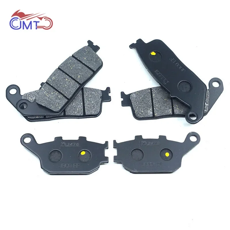 For Honda Hornet 600 CB600F 1998-2006 /S 00-06 CB600F2 2000-2004 CB600 CB F F2 Front Rear Brake Disc Pads Set Kit