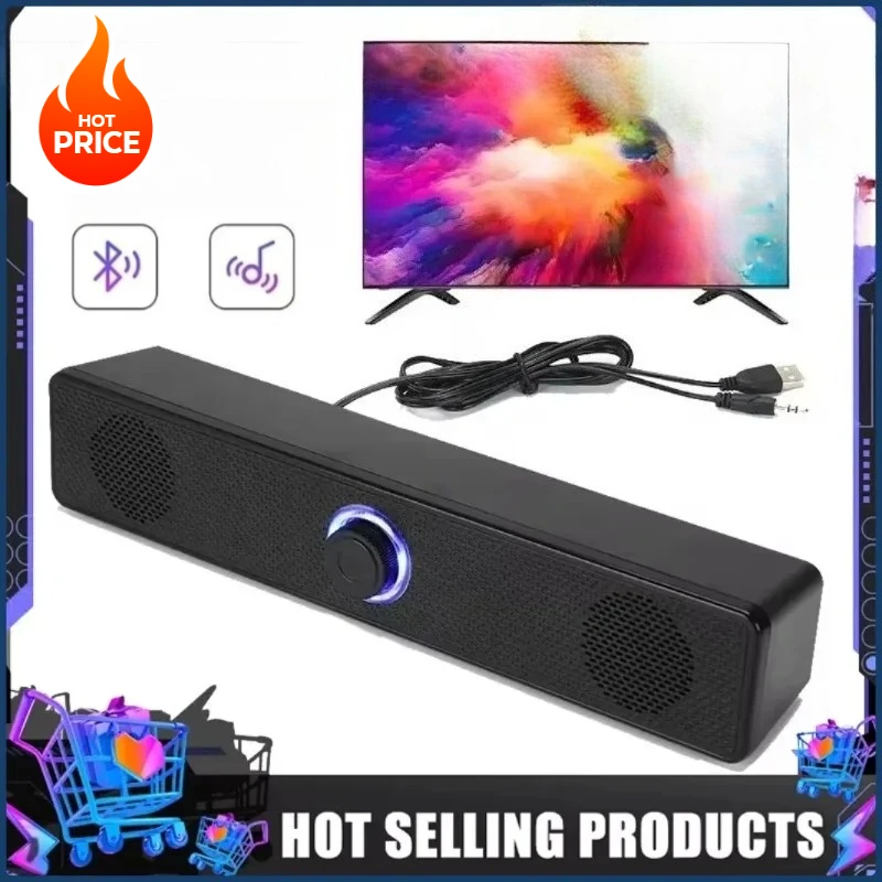 جديد 3D المحيطي مكبر الصوت PC المتكلم للتلفزيون صندوق مكبرات الصوت مضخم صوت ستيريو صندوق تشغيل الموسيقى