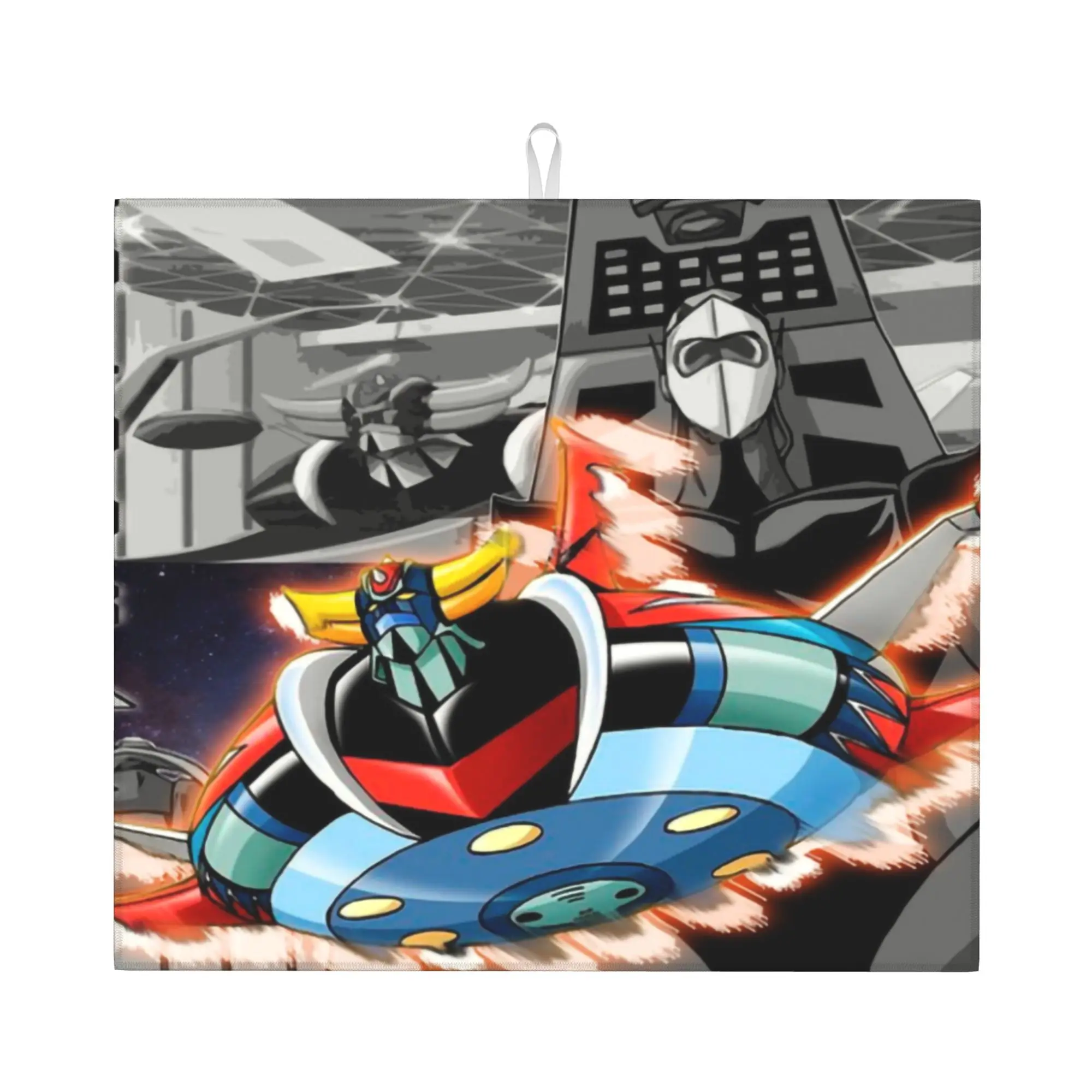 Goldrake Goldorak Anime Mazinger Z Non Slip Kitchen Counter Protector Mat Barware Tableware UFO Robot Grendizer Mat For Kitchen