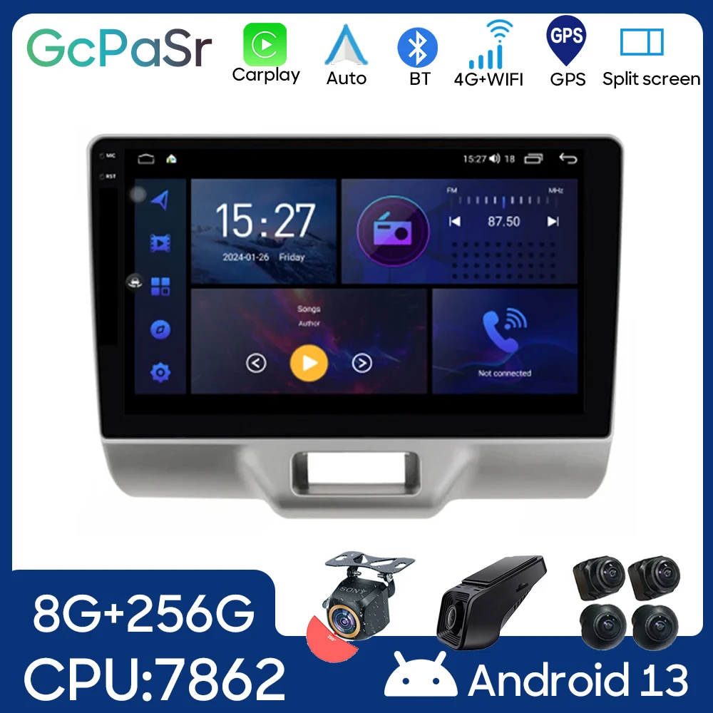 Android For Suzuki Every 2015+ Car Radio Video Player Multimedia Navigation Auto Carplay QLED 5G WIFI Head Unit GPS NO 2din DVD