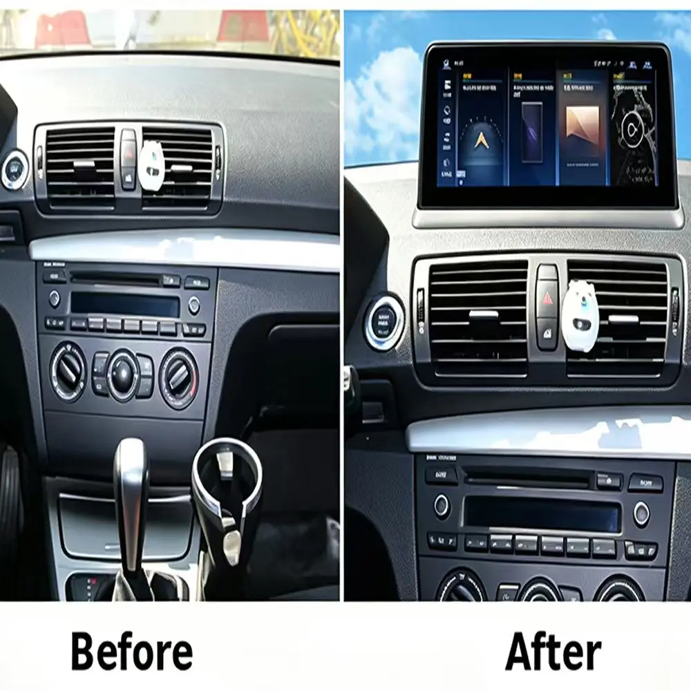 12.3 Inch Android Car Navigation For BMW 1 Series F87 2006-2011 Touch Screen Carplay Android Auto Bluetooth Rear Camera Player