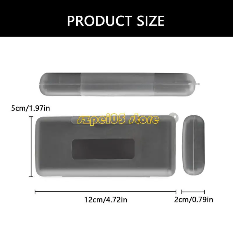 45be M.2 SSD mang hộp không thấm nước 2 khe ổ cứng cho những người đam mê kỹ thuật số