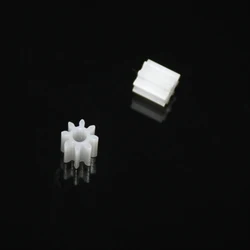 Modulus 0.5 Plastic Shaft Single Layer Gears 82A 8Teeth 0.5M Reduction Wheels Toys DIY Part Accessories