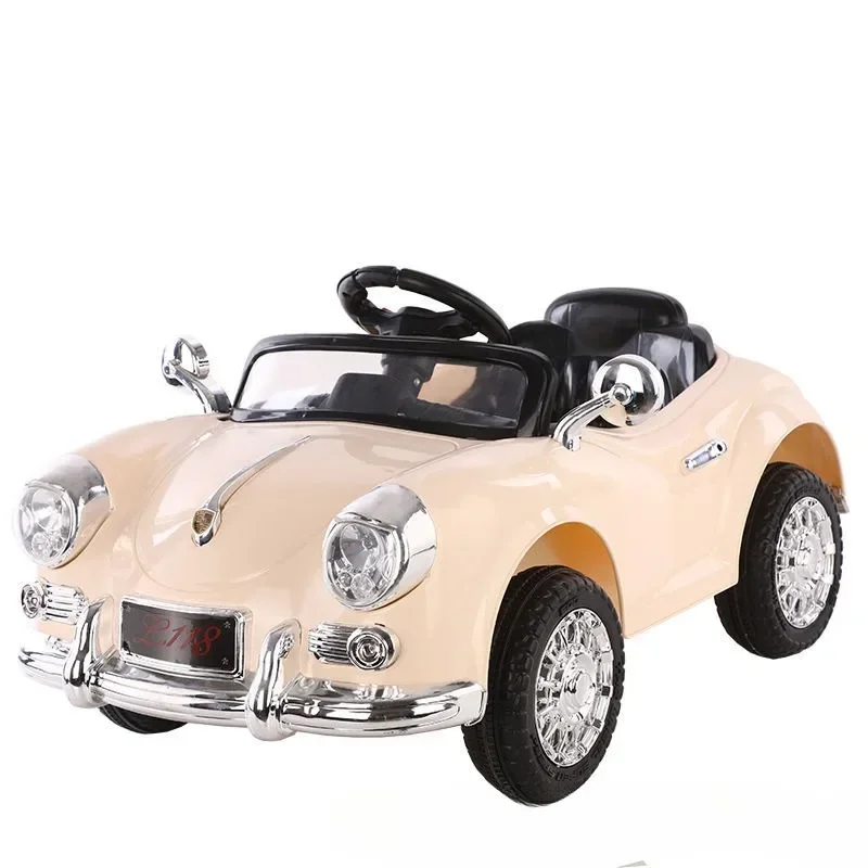 Children's electric car can sit on people, baby electric toy car, baby swing dual-wheel drive four-wheeled car with remote contr