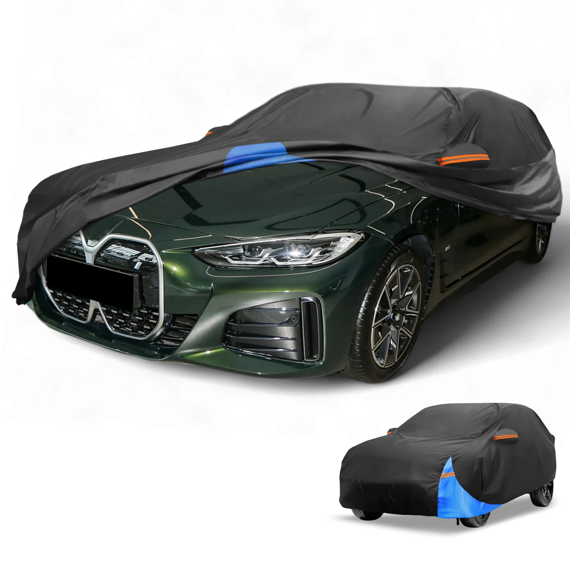 Motoforti Car Cover Waterproof All Weather for Land Rover Freelander 1998-2015 210D-PU