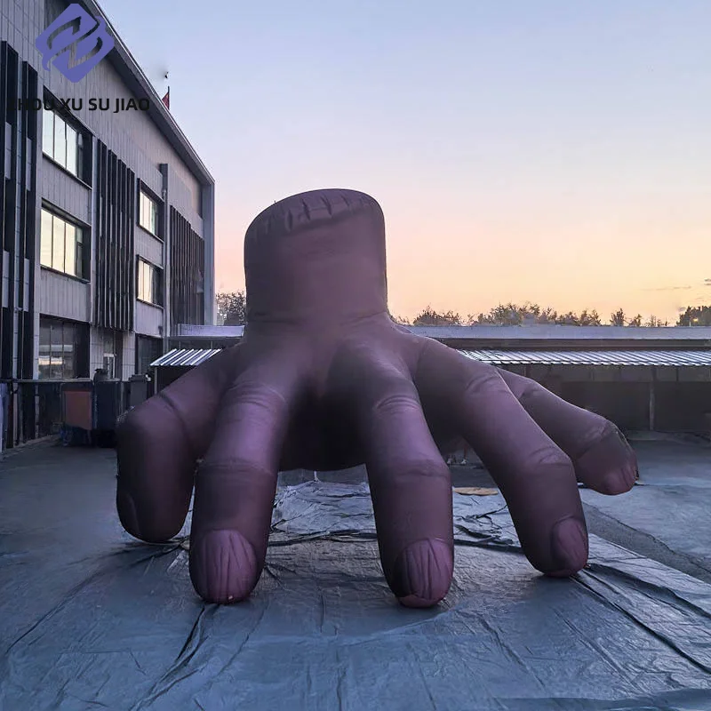 Modelos infláveis de dedo de publicidade, adereços decorativos gigantes infláveis realistas de Halloween