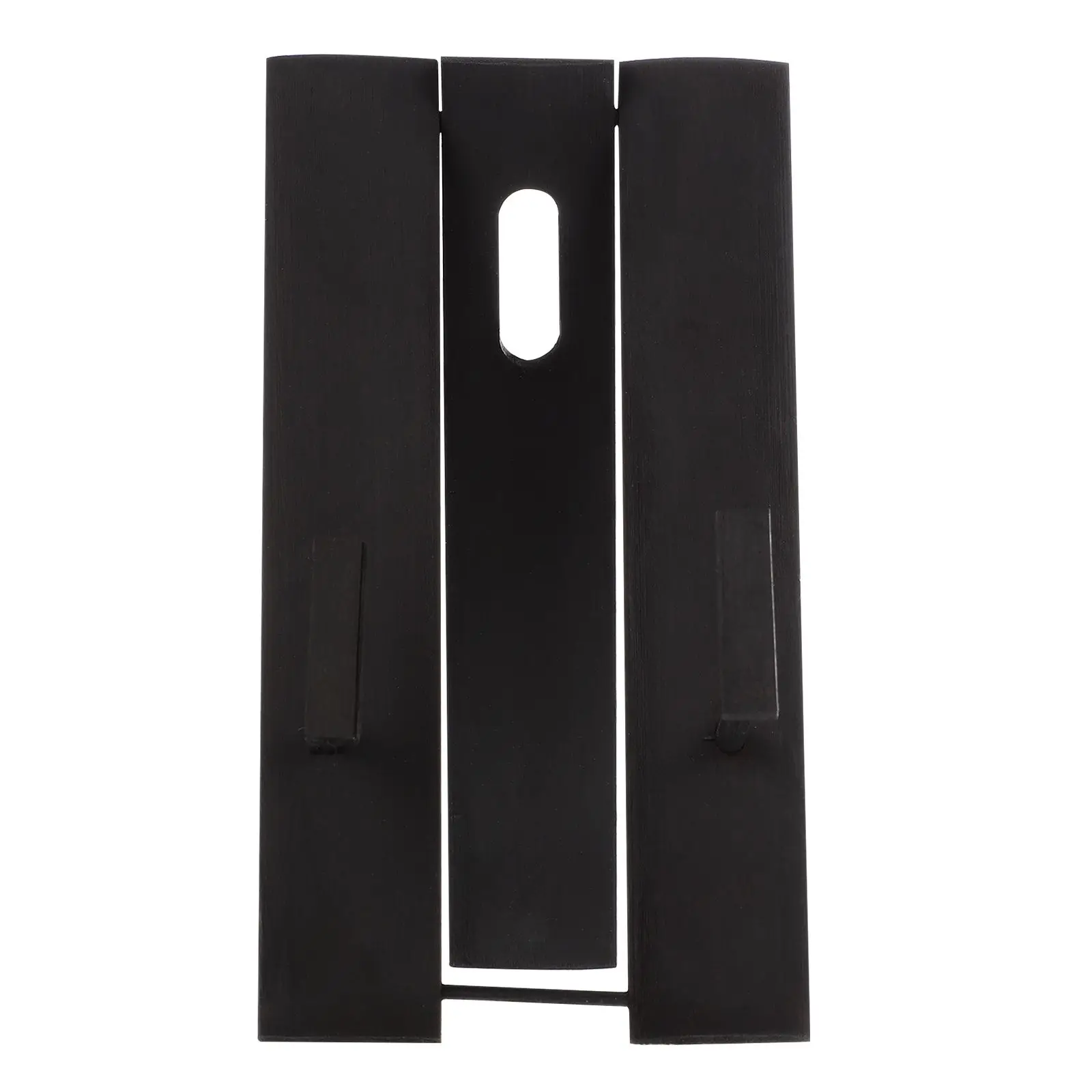 

Japanese Style Fan Holder Black Wood Display Stand for Home Office Decor Fan Storage Rack Wooden Mount Mini Model