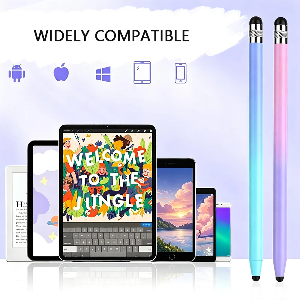 Gradient Color Stylus Pen Capacitive Screen Drawing Tablet Pencil For iPhone iPad Smart Phone Universal Touch Pen
