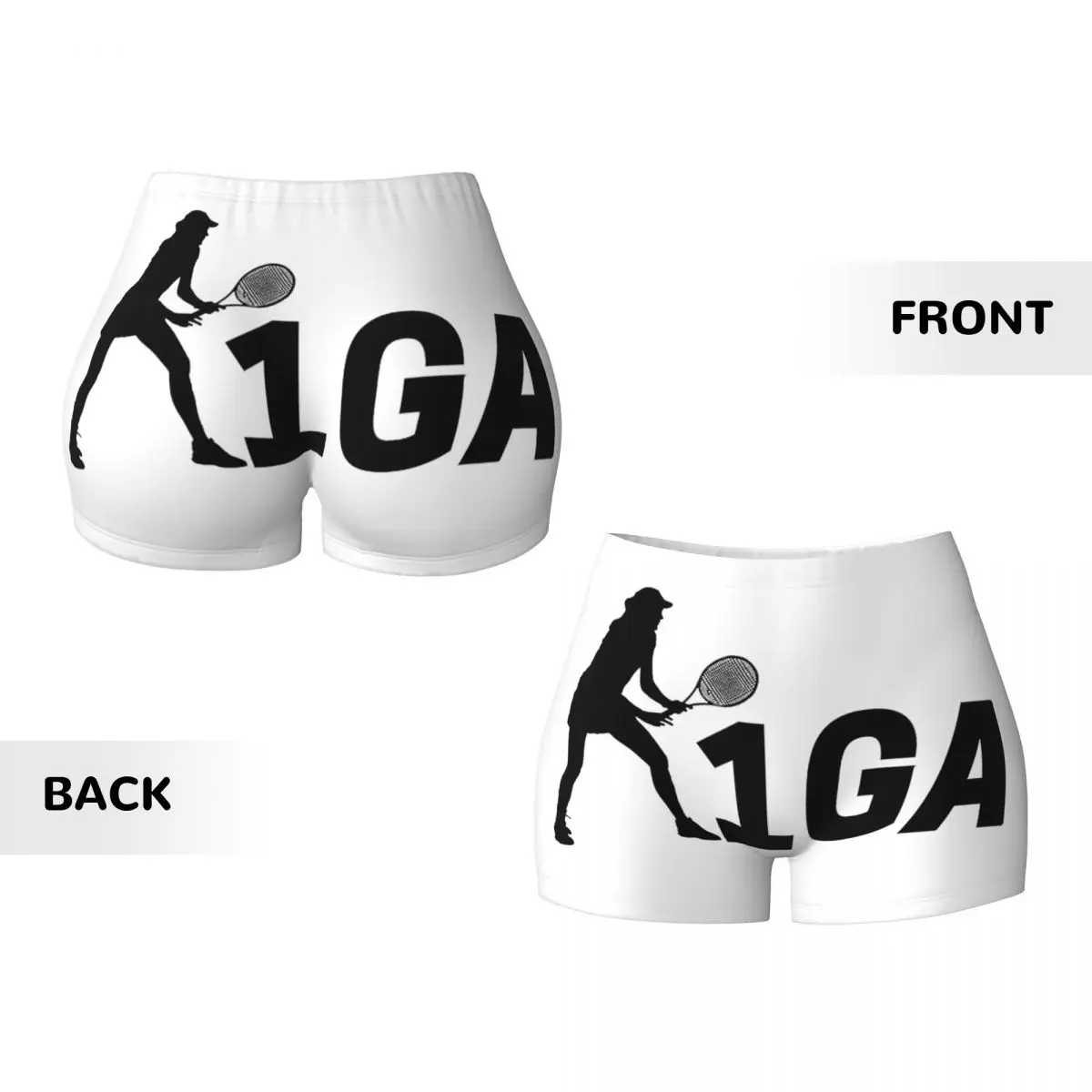 Personalizado Iga swiatek 1ga Iga swiatek equipe feminina ginásio treino correndo shorts atlético vôlei motociclista yoga shorts