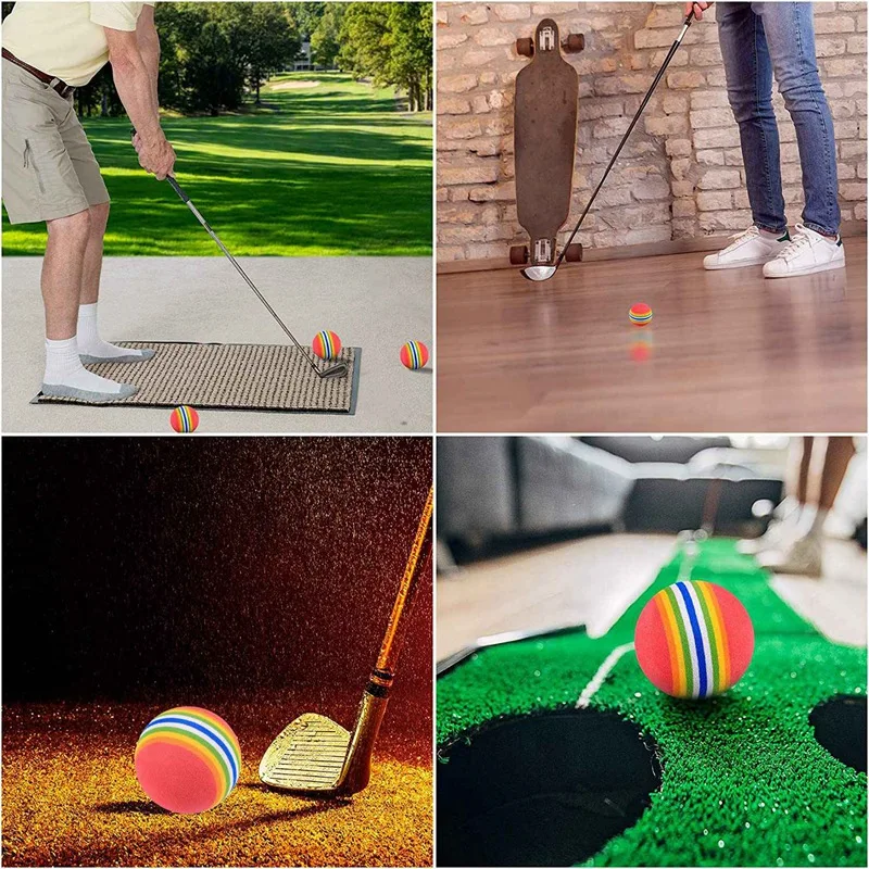 Pelotas de Golf suaves para practicar, 20 piezas de entrenamiento de EVA, para interior y exterior