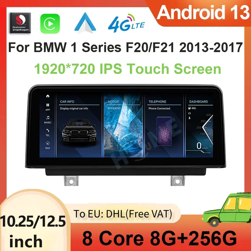 Multimedia Player GPS Navigation For BMW 1 Series F20 F21 2013-2017 NBT System 4G WIFI Car Radio Wireless CarPlay Android Auto