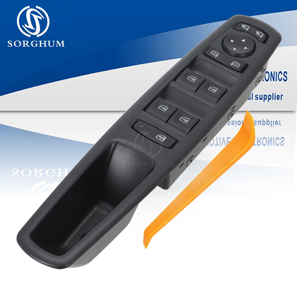 809610017R For Renault Grand SCENIC 3 MK3 2009 2010 2022 Master Left Power Window Lifter Control Switch 809615953R 80961-0017R