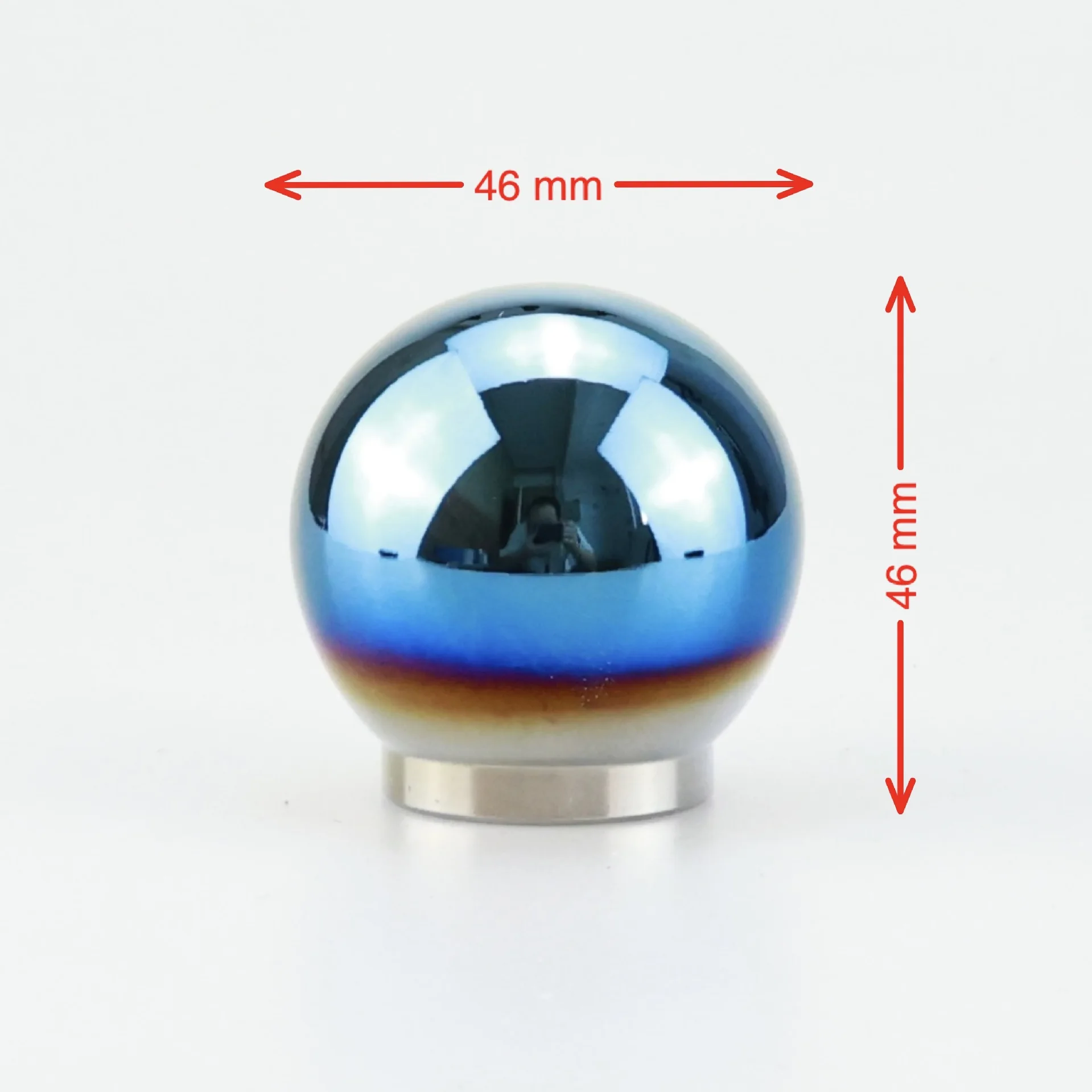 

Car Aluminum Gear Shift Knob Stick MT AT Gearstick Shifter Lever Round Shape Manual Knobs Fit For Honda Toyota