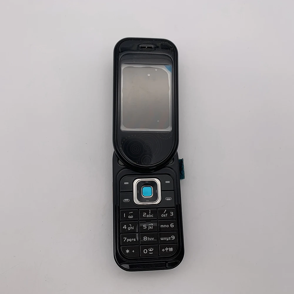 Téléphone portable d'origine débloqué, appareil photo 7370, Bluetooth, radio FM, clavier russe, arabe, hébreu, fabriqué en Finlande, livraison gratuite