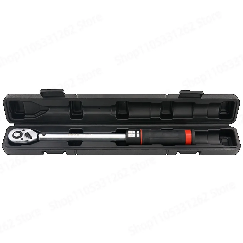 YT-07605 1/2 Drive Window Torque Wrench 10-200Nm Preset Scale Click Type for Mechanic