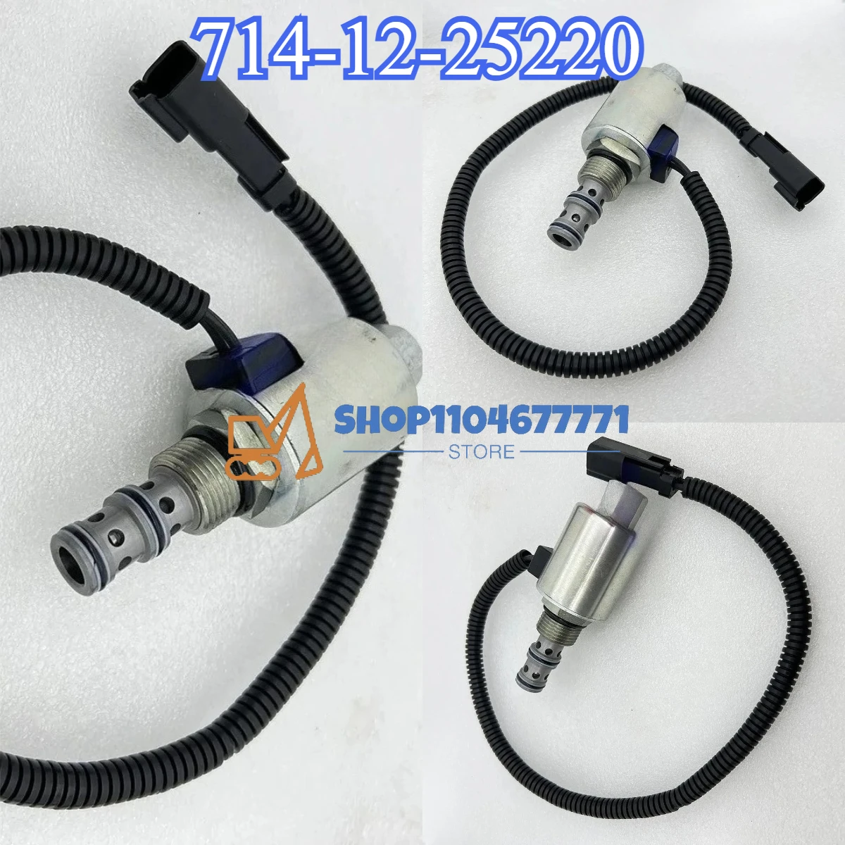 

WA270 WA320 WA380 WA400 WA430 WA450 WA470 WA480 WA500 High Quality Solenoid Valve for Wheel Loader 714-12-25220 7141225220